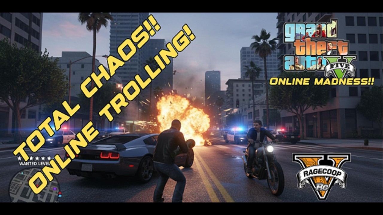 I Trolled Random Players in GTA 5 Online (RageCoop Chaos)