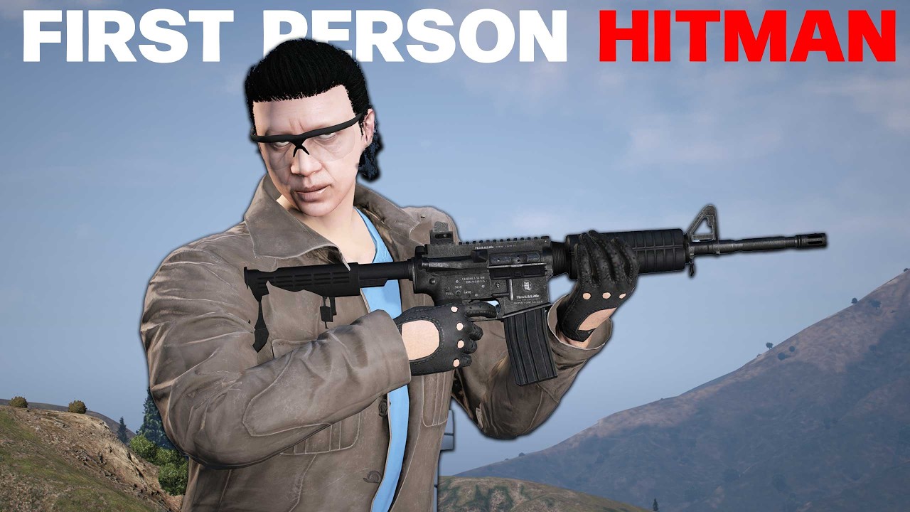 🔴FIRST PERSON HITMAN (GTA 5 RP)