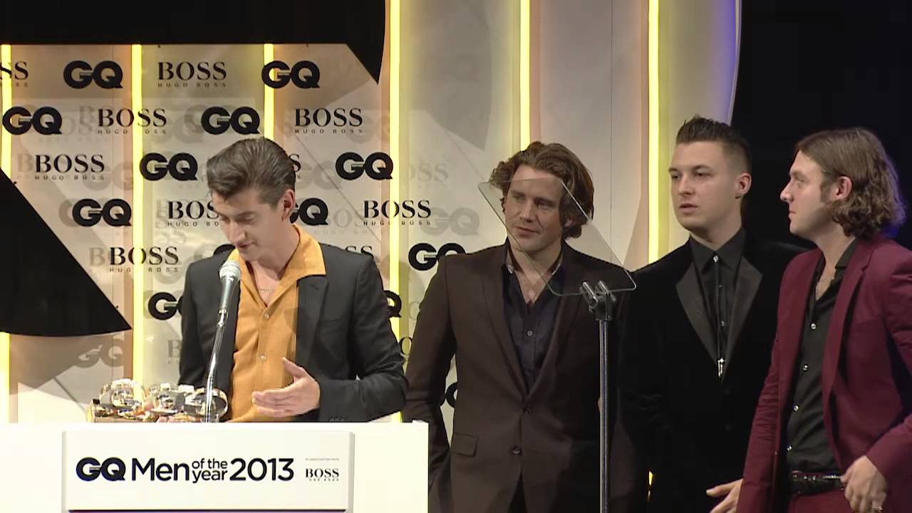 Arctic Monkeys - GQ Awards 2013 - Men Of The Year