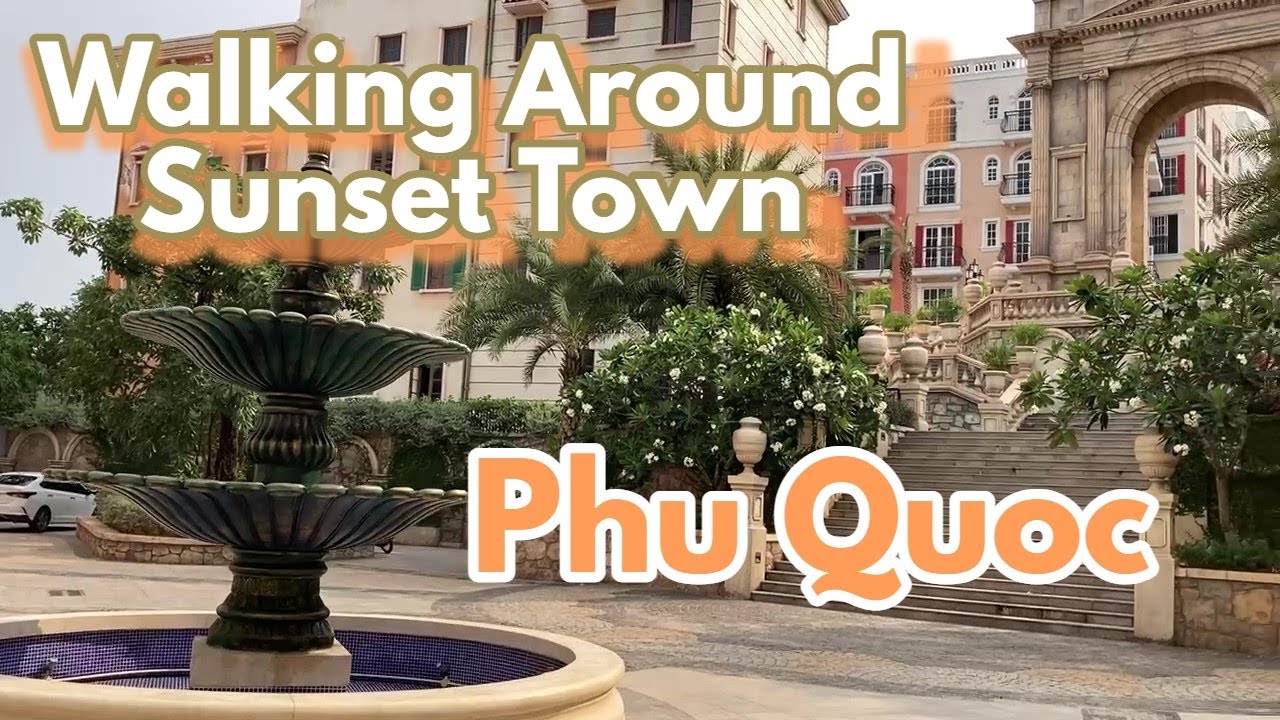 Walking Around Sunset Town