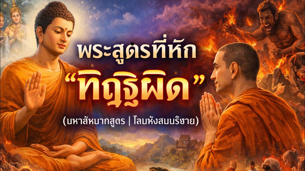 พระสูตรที่หัก “ทิฏฐิผิด” จนคนตาสว่างทั้งชีวิต (มหาสีหนาทสูตร | โลมหังสนปริยาย)