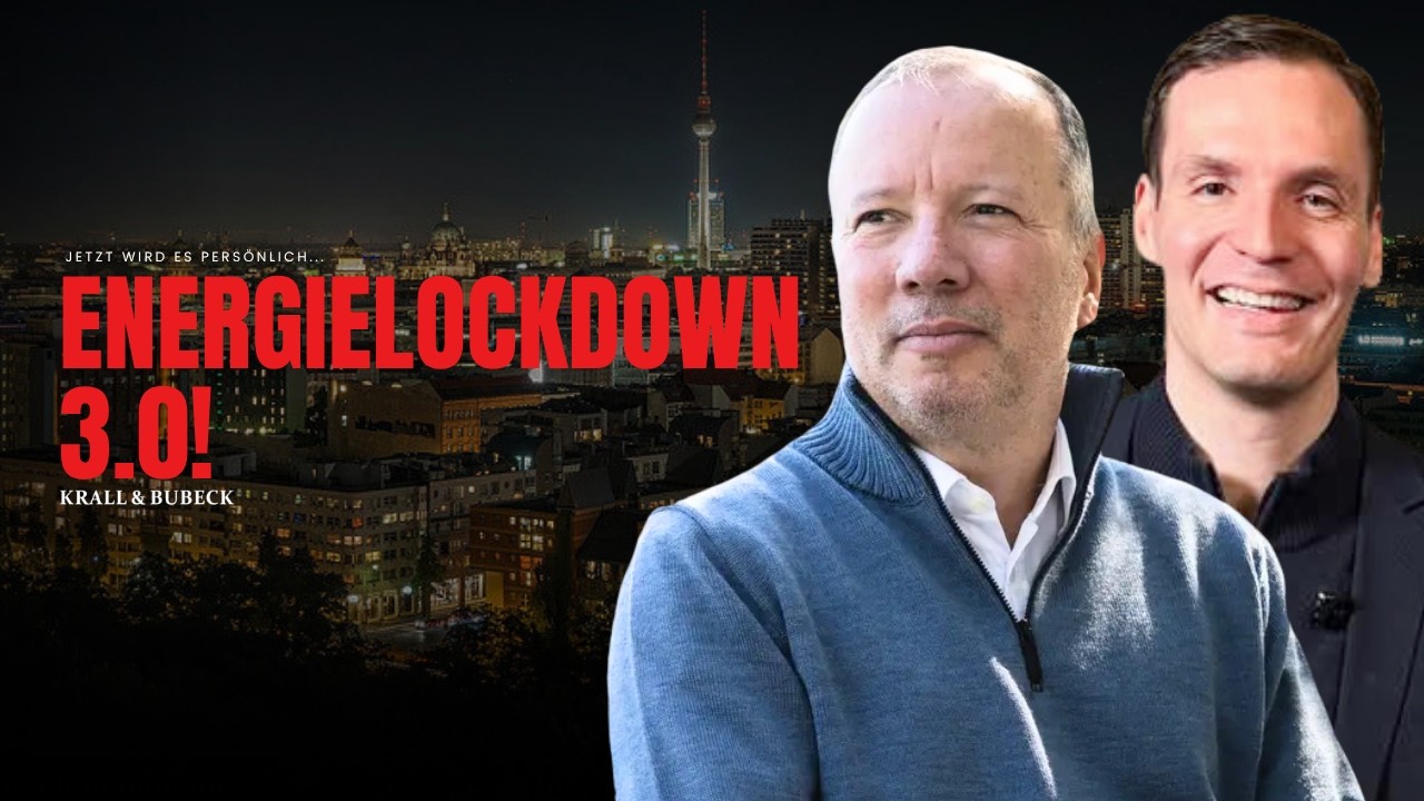 Mieten +69%, Prognose HALBIERT, 186 Mrd Schulden &ndash; ENERGIELOCKDOWN 3 | Krall & Bubeck