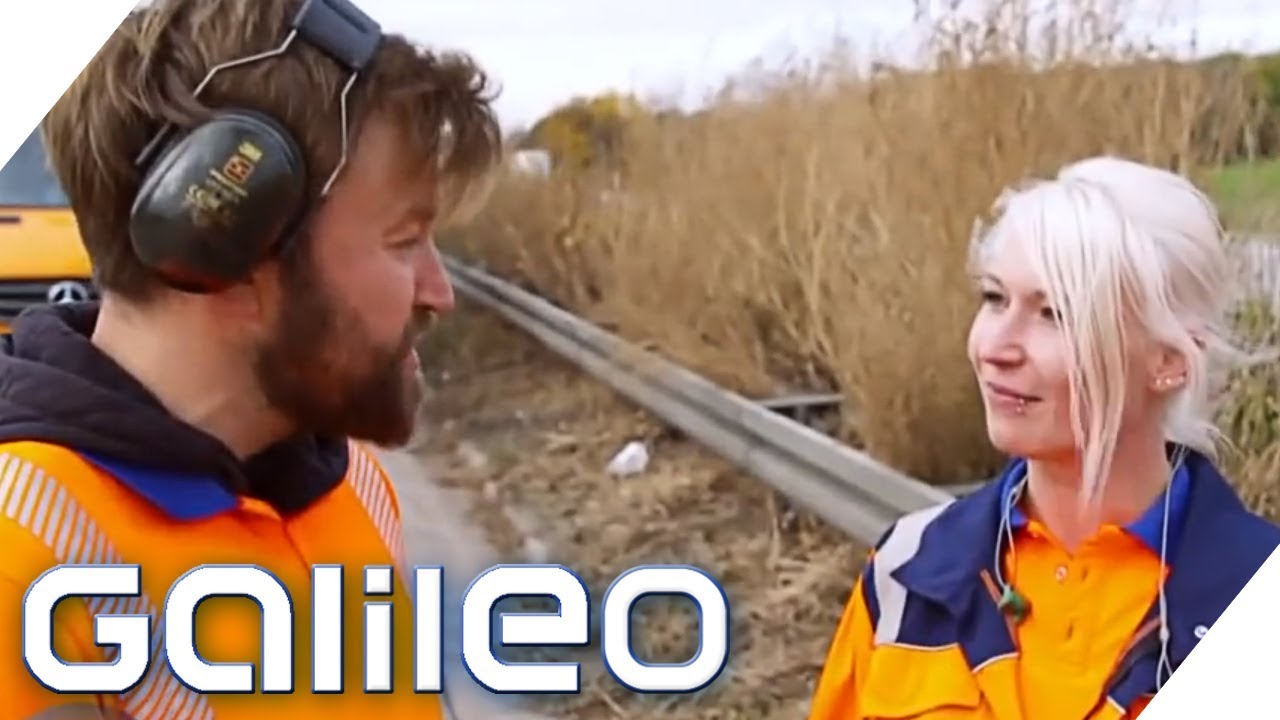 Der Job als Straßenwärter - ein Selbstversuch | Galileo | ProSieben