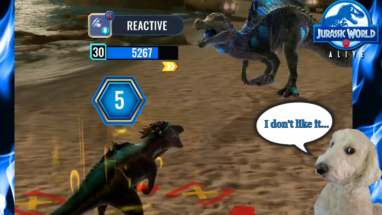 Draco Intrepidus ET5 in Jurassic World Alive PvP!