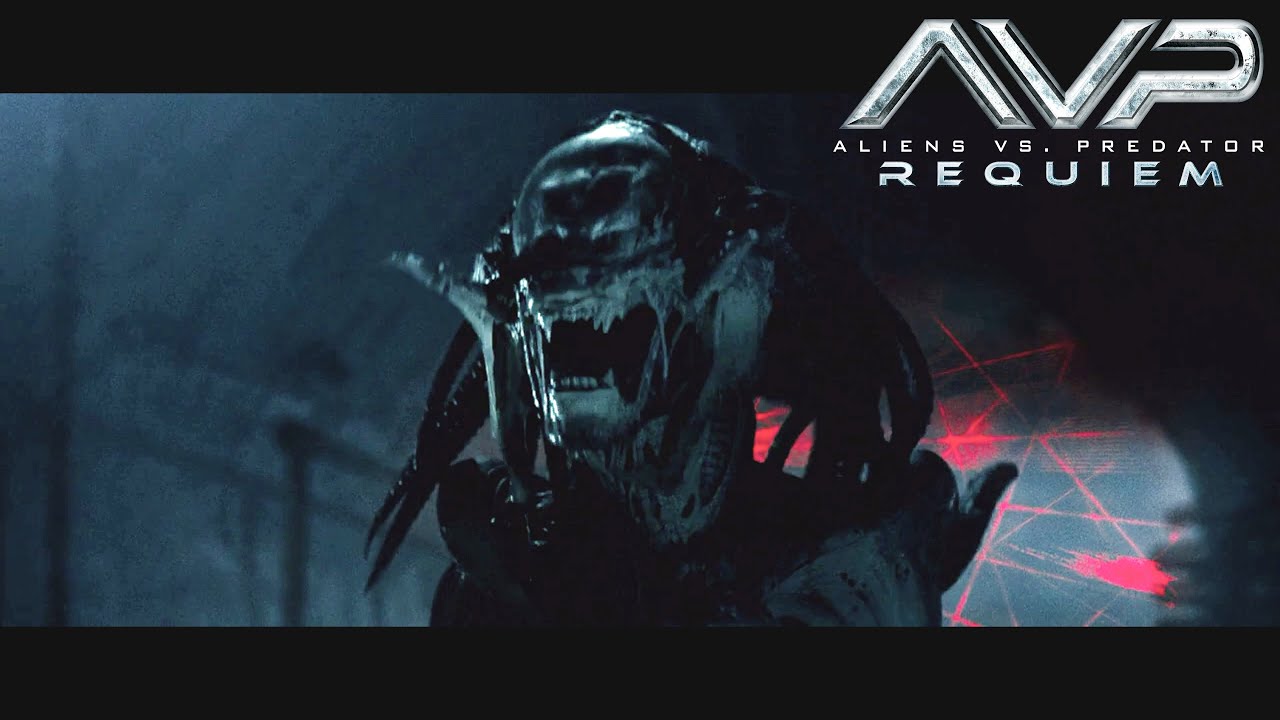 King Predator vs Predalien Fight in Underground - Aliens vs Predator: Requiem (2007) 4K