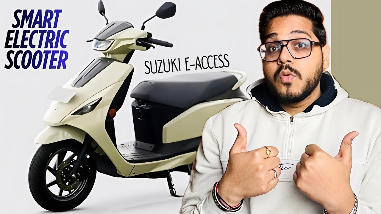 Suzuki E-Access Smart Electric Scooter is Amazing😍 | Suzuki E-Access Best Features You Should Know