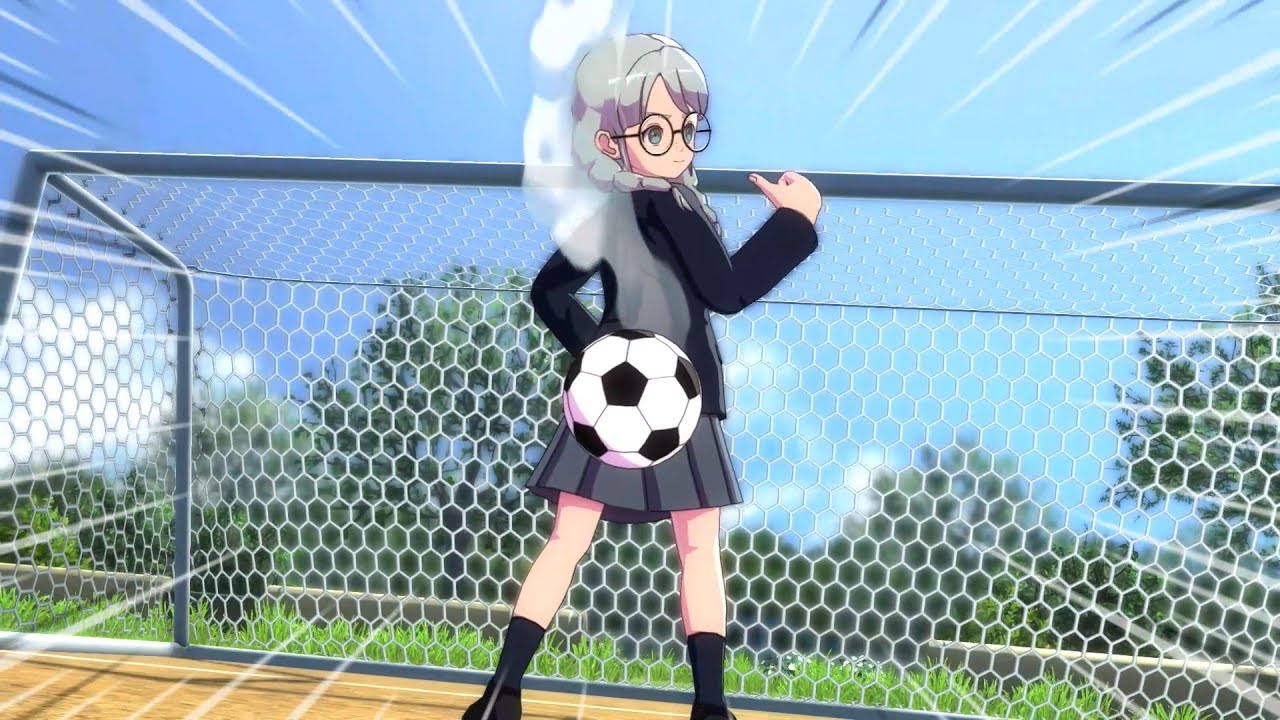 イナイレⅤ 制服の女の子でド根性キャッチ
