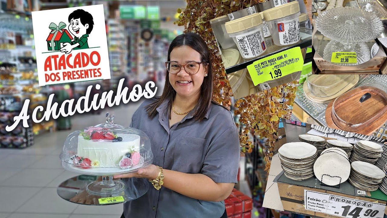 ACHADINHOS ATACADO DOS PRESENTES - IMBIRIBEIRA | UTILIDADES DO LAR E DECORAÇÃO