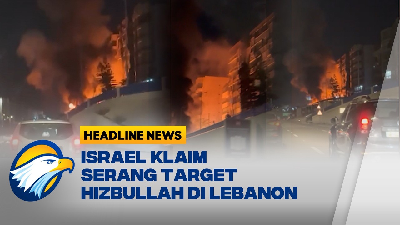 [HEADLINE NEWS, 06/03] Israel Serang Akses Jalan Bandara Beirut, 3 Orang Tewas