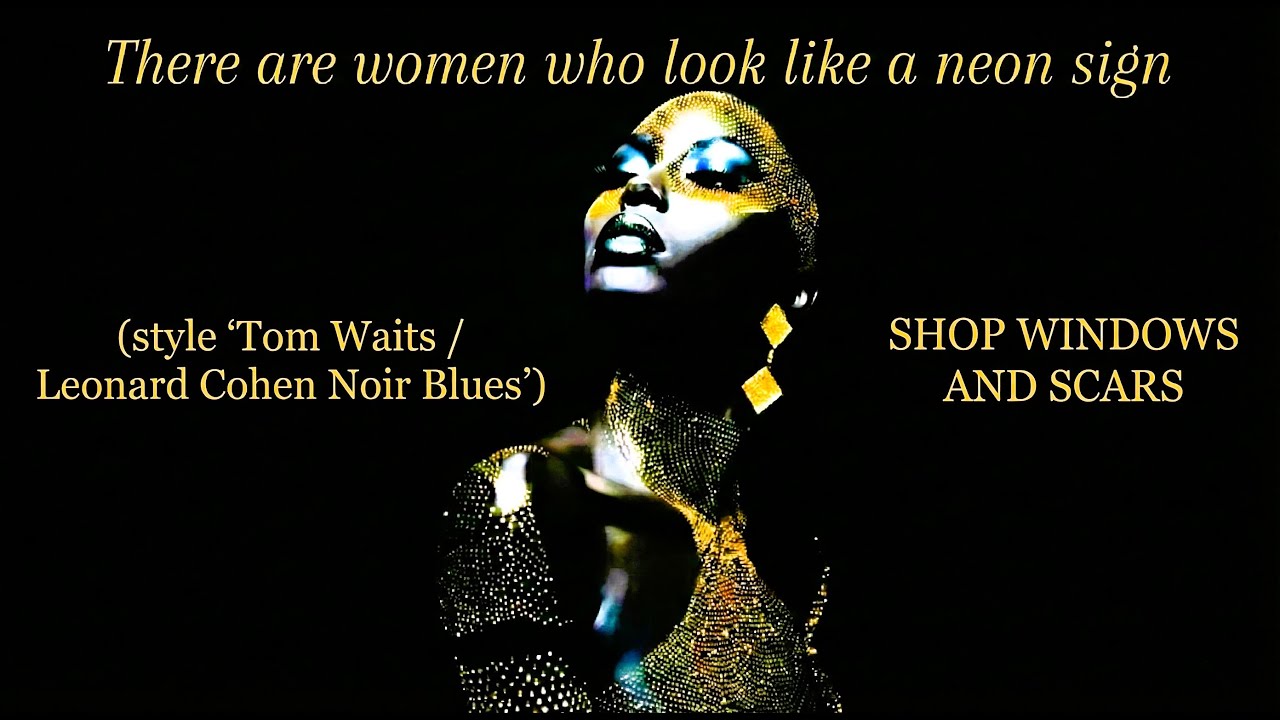Shop Windows and Scars - Modern Blues Pop Rock (Deep Emotional Story)
