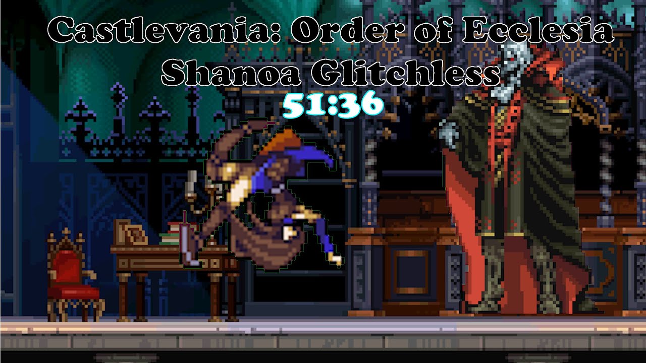 [PB] Castlevania: Order of Ecclesia Shanoa Glitchless in 51:36