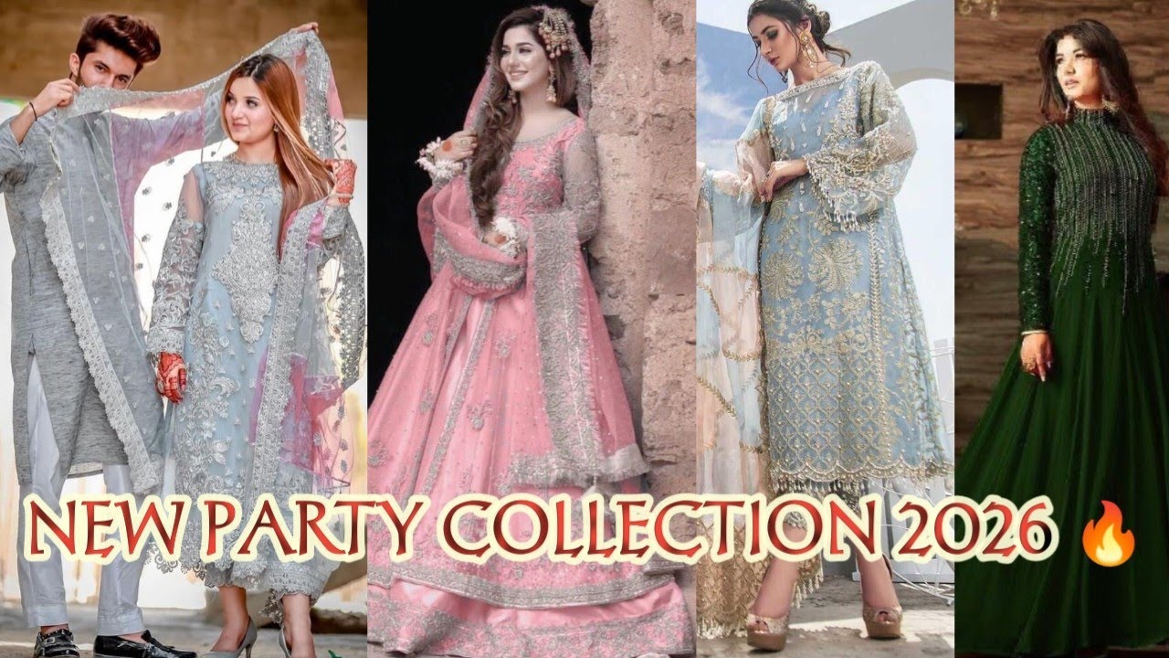 Classy & Elegant Party Wear 🔥 | New Unstitched Collection #luxurydress #partywear #fancydress 