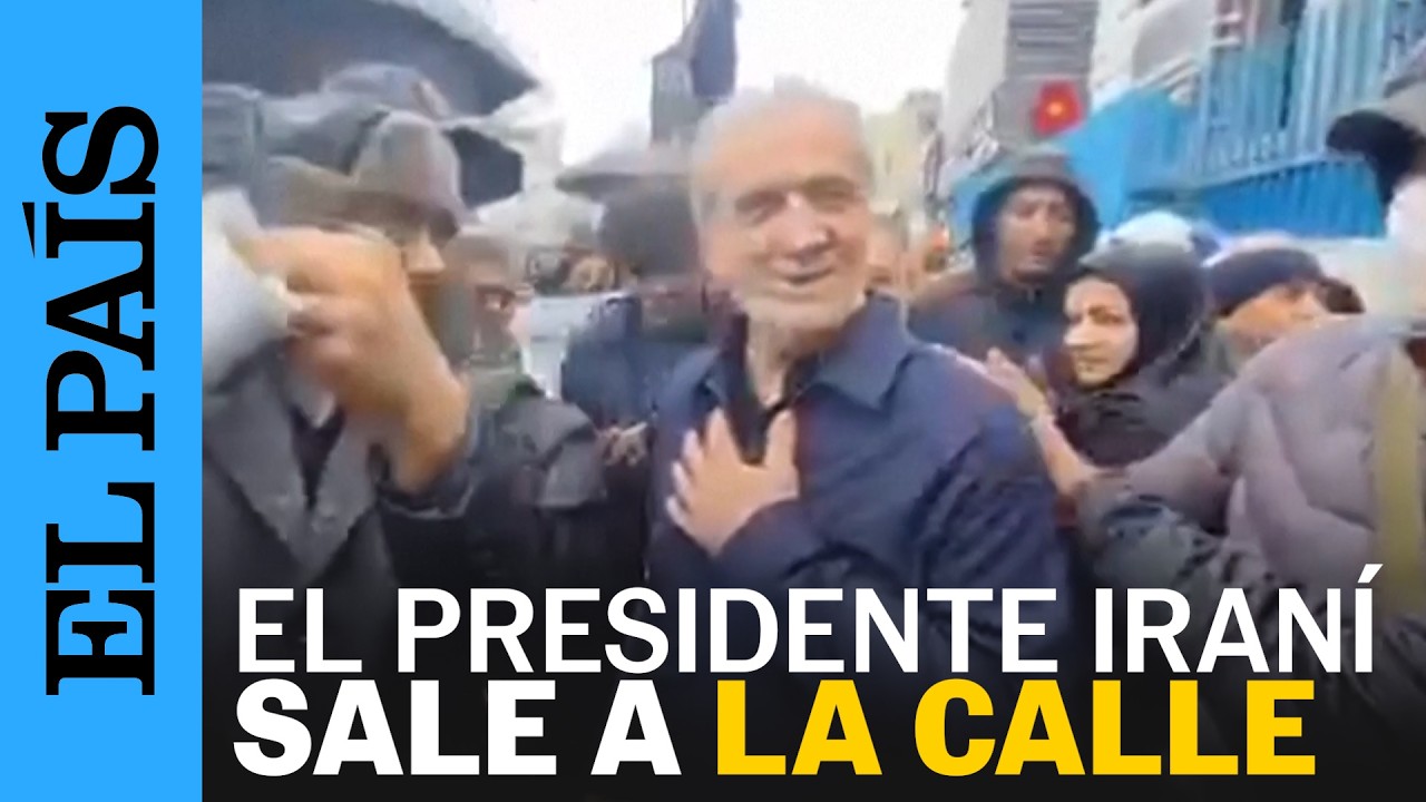 GUERRA IRÁN | El presidente iraní sale a las calles de Teherán | EL PAÍS