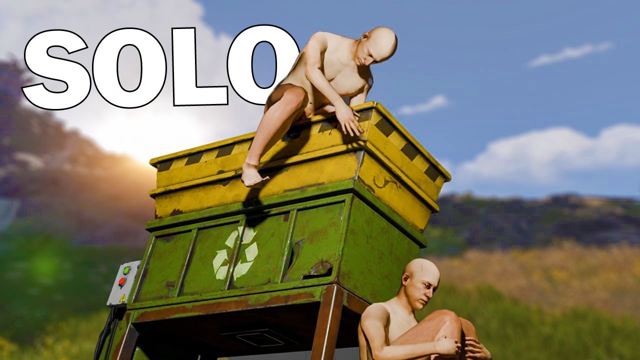 How a SOLO with LESS than 1000 hours plays Rust...