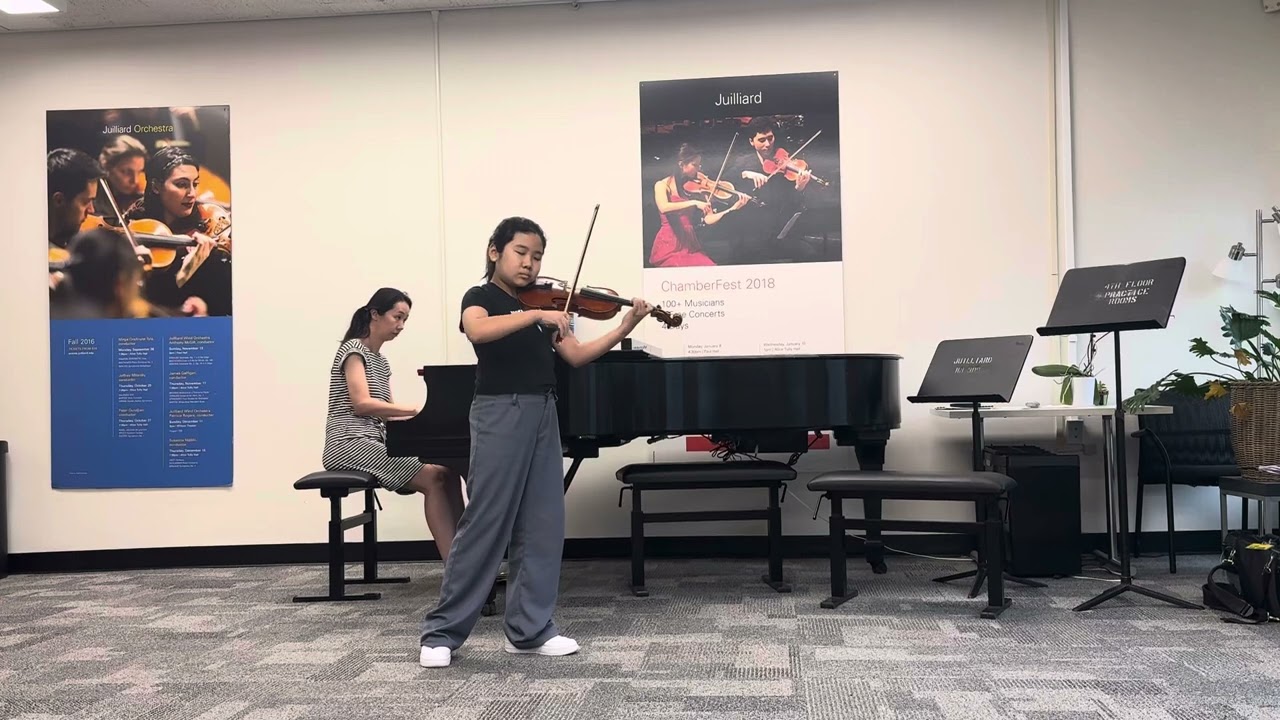 Claire Soyun Lee - First Studio Class @ Juilliard Pre-College_09/29/24 Monti Csárdás 몬티 차르다시