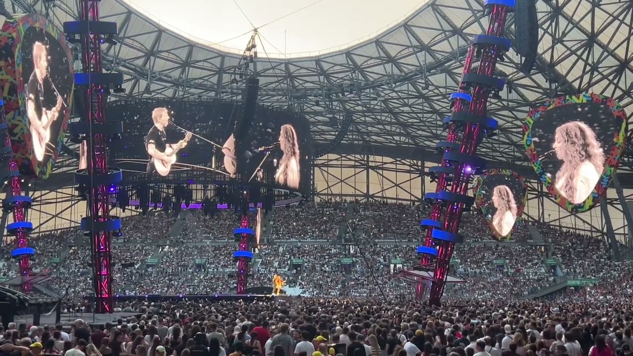 I Was Made for Loving You - Ed Sheeran & Tori Kelly - Marseille, France - 6Jun25 - Mathematics Tour