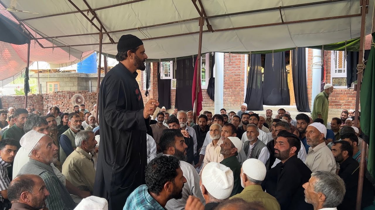 Kashmiri Marsiya | Zakir Majeed sb | Mazmoon ? | 7safar kanloo