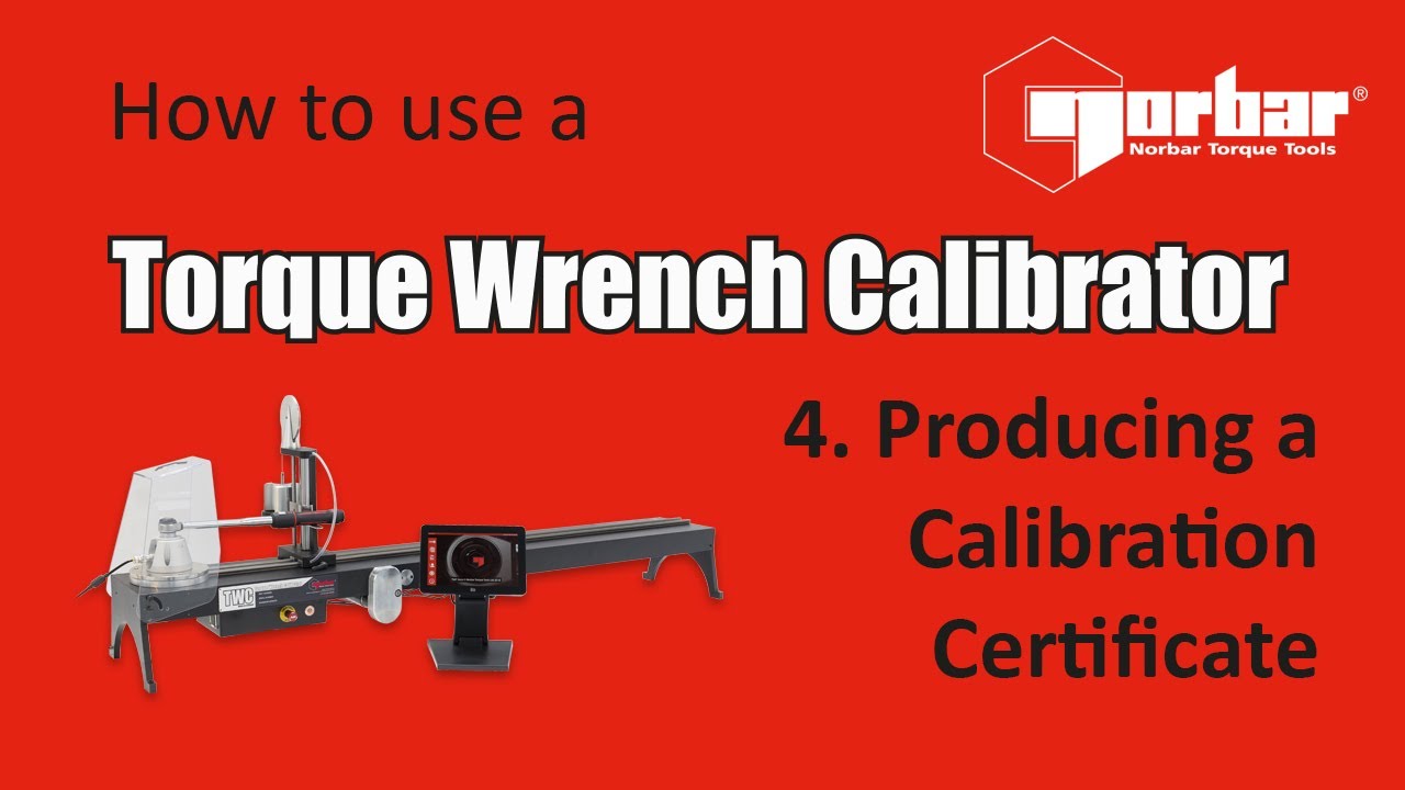 4. TWC Auto - Producing a Calibration Certificate