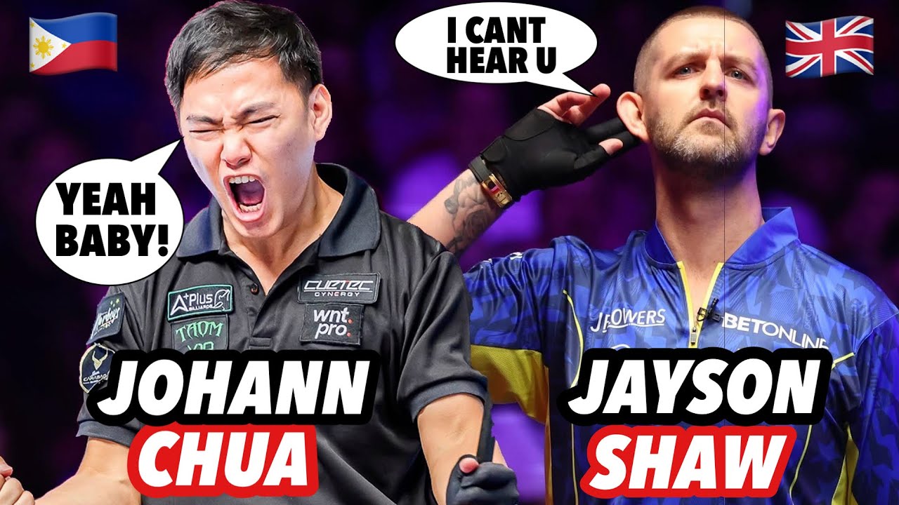 ONE OF THE BEST MATCH | BAD KOI OF ASIA JOHANN CHUA TAKING ON THE EAGLE EYE OF EUROPE JAYSON SHAW