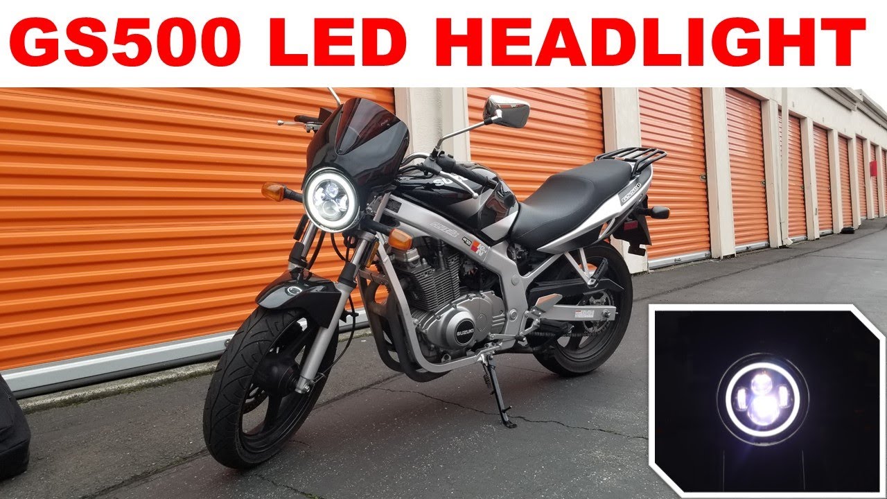 GS500 LED Headlight Mod | Episode 5