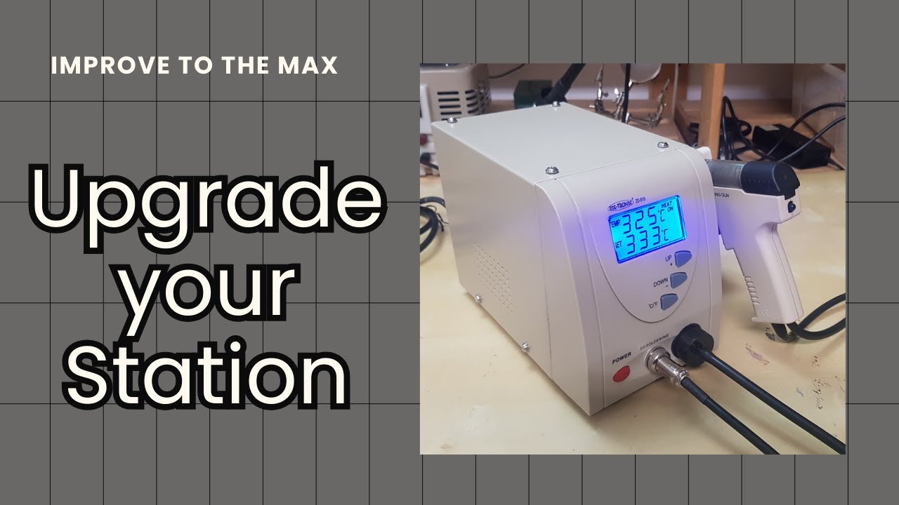 From € 50 to € 1000 : Transforming Your Desoldering Station into High-End Equipment!