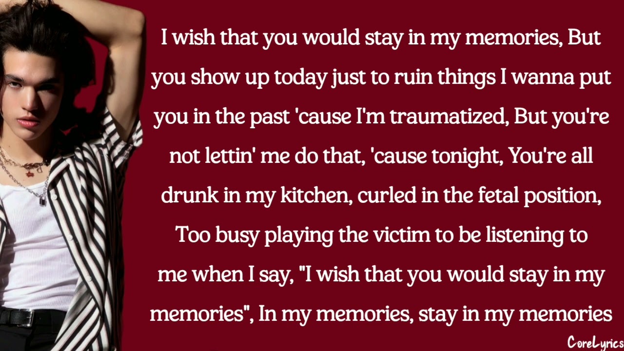 Conan Gray - Memories (lyrics)