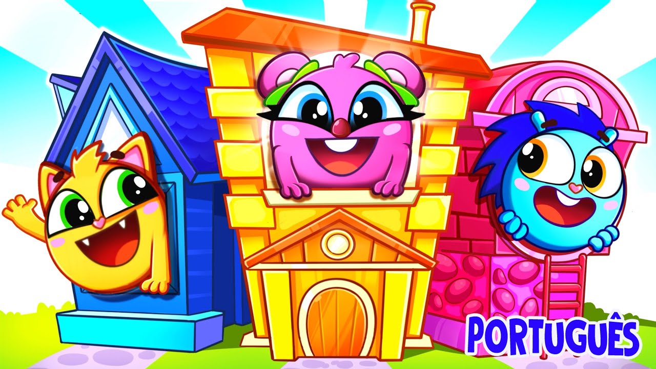 Festa das Casas de Bonecas | Canções Infantis Divertidas 😻🐨🐰🦁 Baby Zoo