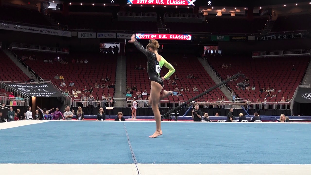 Charlotte Booth – Floor Exercise – 2019 GK U.S. Classic – Junior Competition