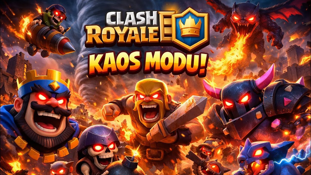 Clash royale kaos modu oynanış