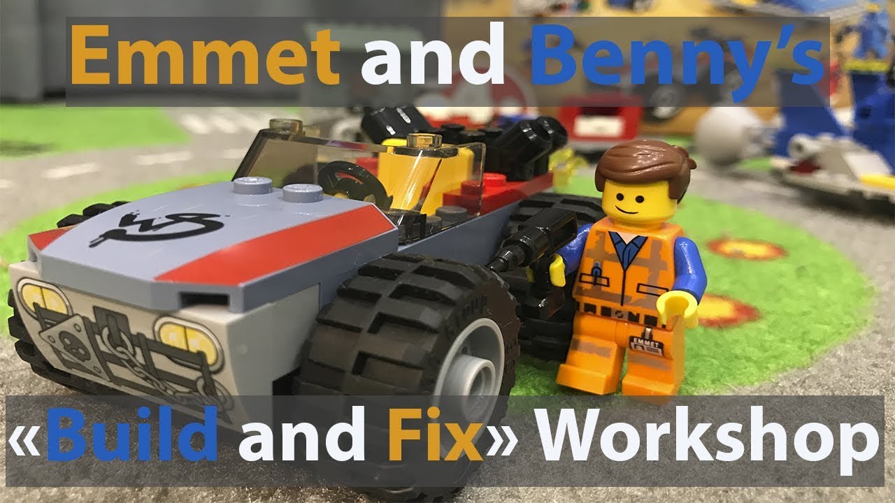 70821 Emmet and Benny's 'Build and Fix' Workshop! \\ Мастерская &laquo;Строим и чиним&raquo; Эммета и Бенни!