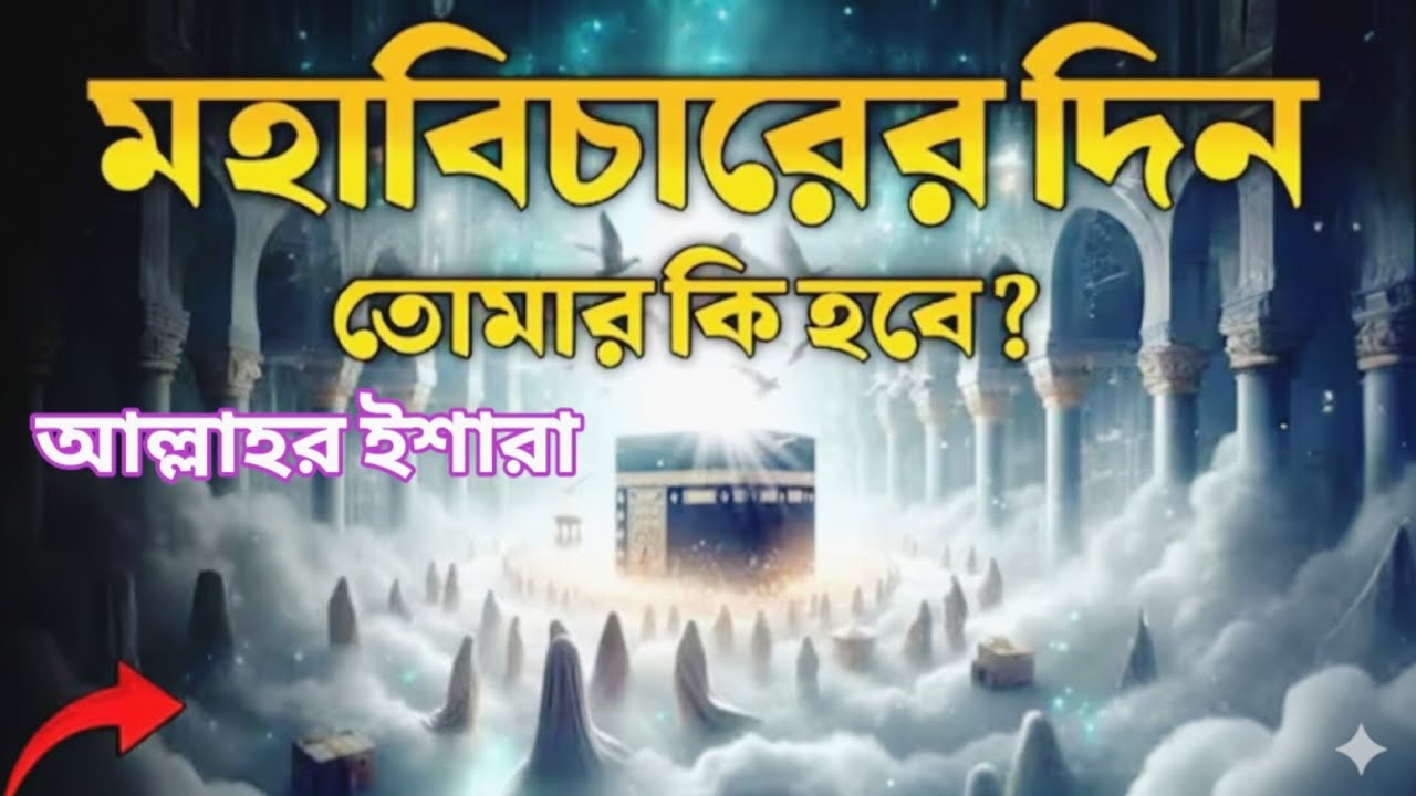 মহাবিচারের দিন কি হবে তোমার সাথে? কিয়ামতের ভয়ঙ্কর বাস্তবতা কুরআন ও হাদিসের আলোকে। আল্লাহর ইশারা