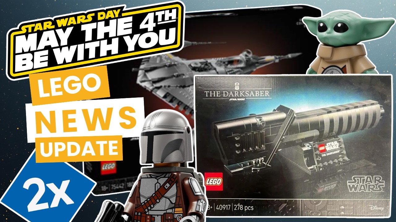 LEGO News Update: Darksaber zu May the 4th!