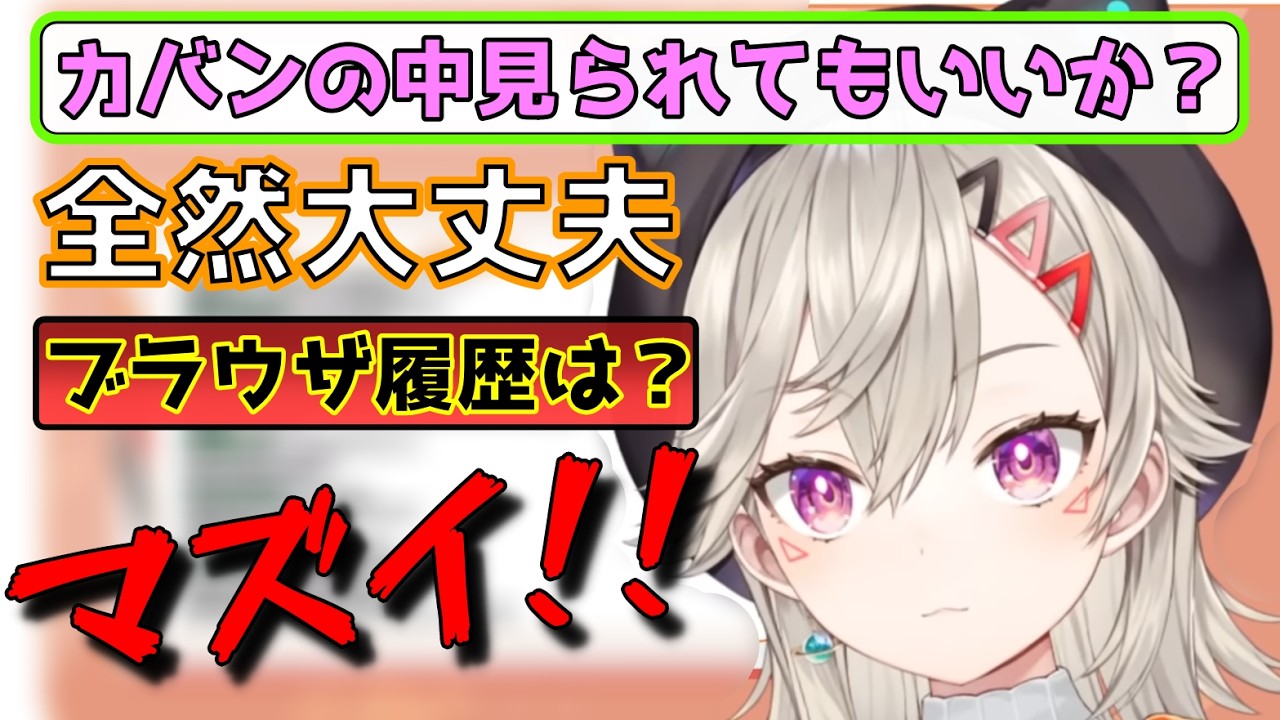 ブラウザの履歴は絶対に見られたくないめっさん！【ぶいすぽっ！/切り抜き】