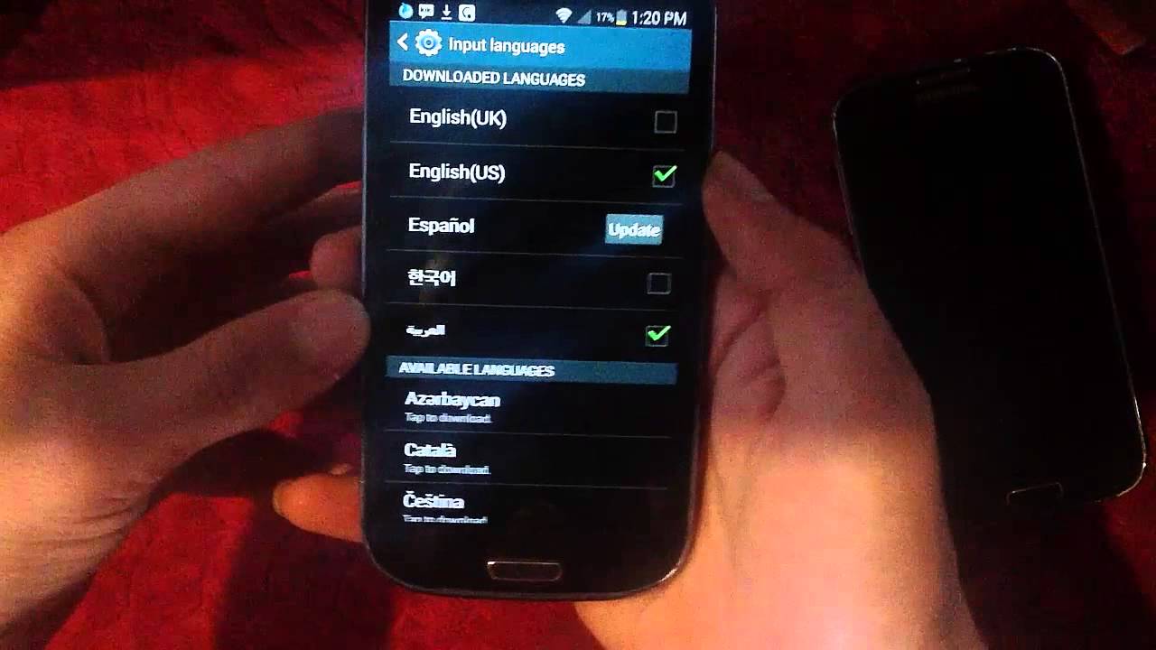 طريقة تنزيل و تفعيل كيبورد (لوحة المفاتيح) عربي بدون برامج و مجانا على اجهزة السامسونج