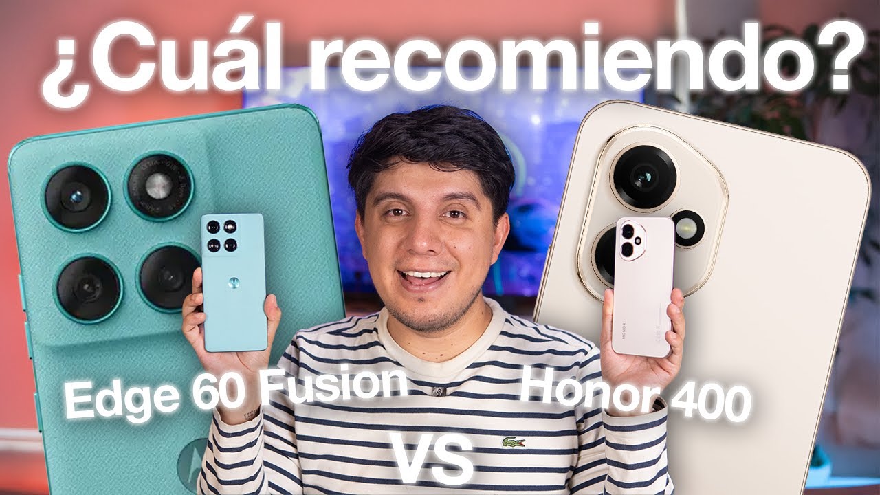 Motorola Edge 60 Fusion vs Honor 400: ¿Cuál conviene? (Comparativa en español)