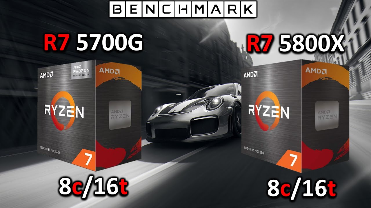 AMD Ryzen 5700G vs 5800X Test in 8 Games // 1080p, 1440p, 2160p