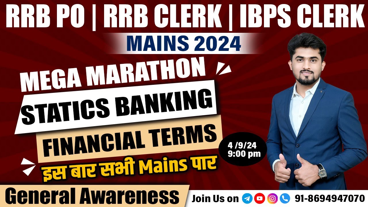 MISSION IBPS / RRB 2024 MAINS SERIES DAY 2II GA Day 1 - BY  AKSHAY SIR🔥🔥 #saarthieducationaurangabad