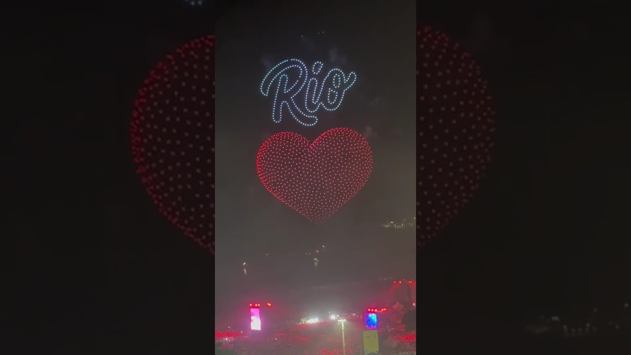 Alok no Réveillon de Copacabana | Show Completo de Drones