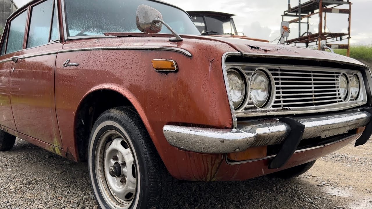 昭和42年のバリカンみたいな旧車で160km出してみた！トヨペット　RT40 1967年