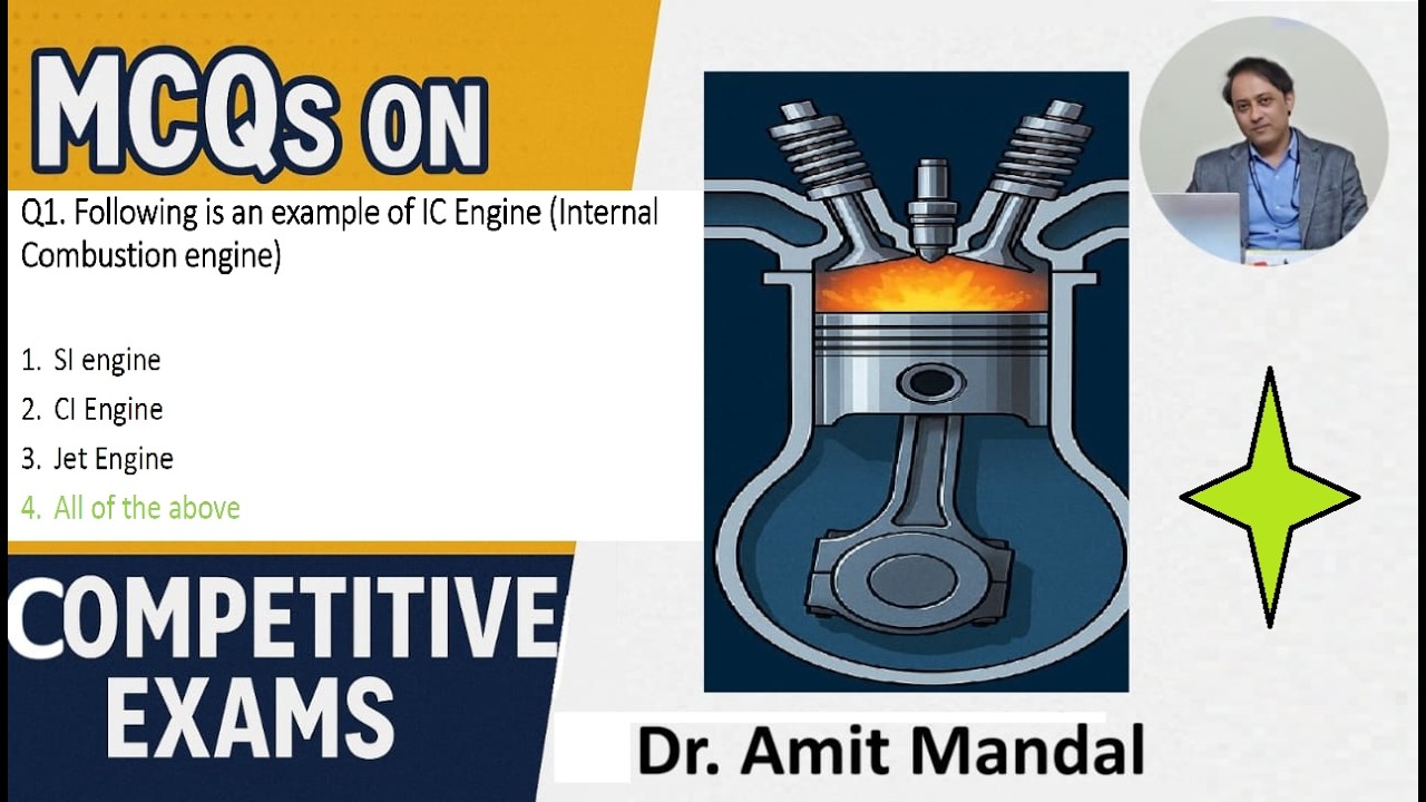 MCQ on  IC Engines (Part A) for competition exams and Interviews
