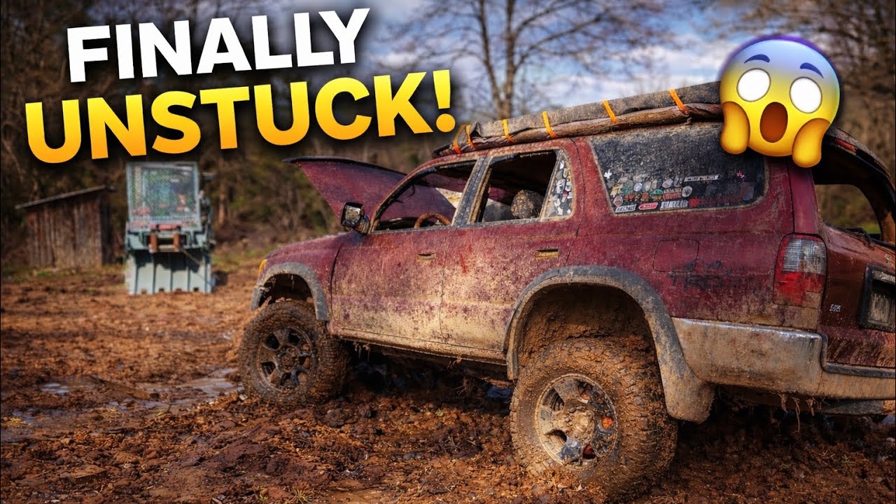 Мой Toyota 4Runner застрял у меня на заднем дворе уже 2 месяца!