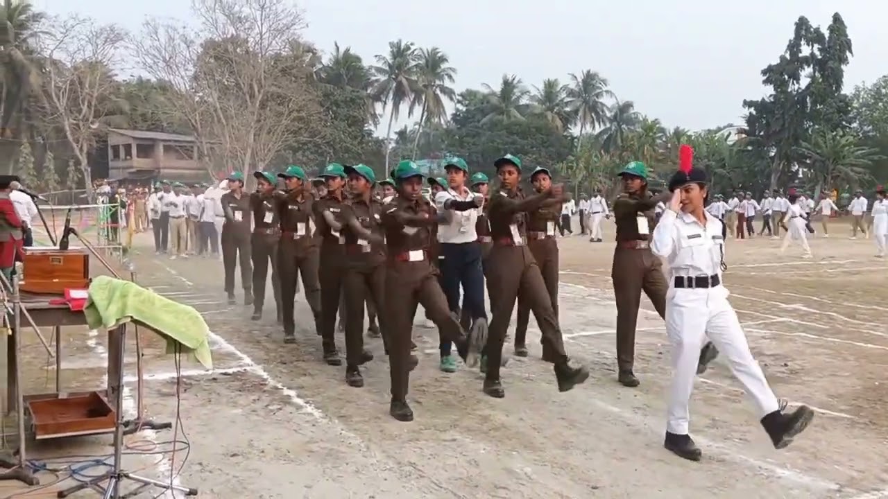 জাতীয় ক্রীড়া ও শক্তি সংঘের ক্যাম্প 2026 এর সেরিমনিয়াম প্যারেড || JKOSS Camp 2026