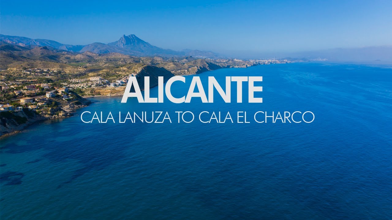 ALICANTE - Cala Lanuza & Cala El Charco 4K Drone
