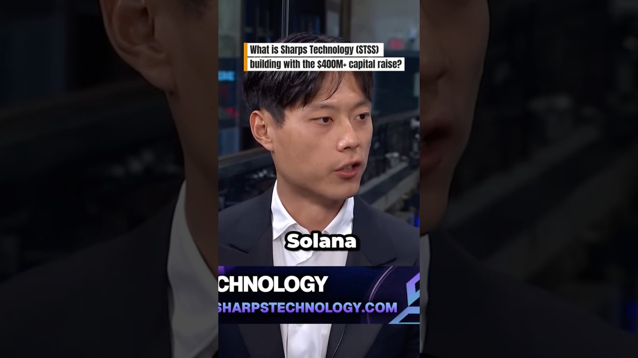 What is Sharps Technology (STSS) building with the $400M+ capital raise?