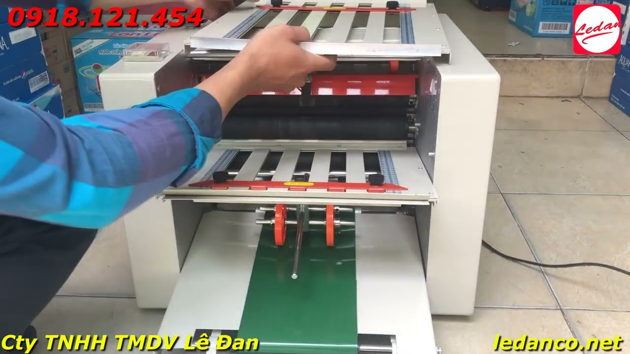 Máy Gấp Toa Thuốc, Tờ Rơi, Hướng Dẫn Sử Dụng ZE-8B/4 Giá Tốt Nhất