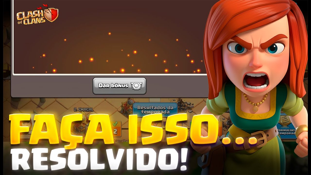 BUG no BÔNUS de CWL no Clash of Clans 😱 | Veja Como Resolver AGORA!