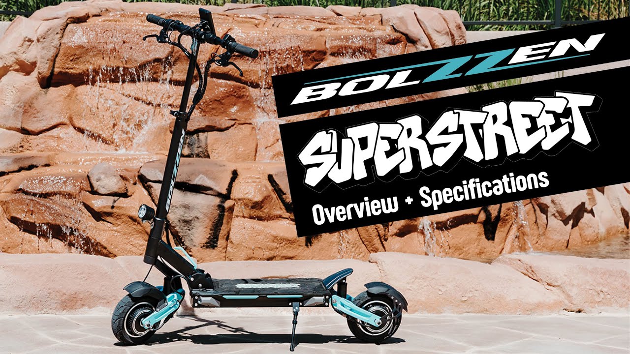 Bolzzen Superstreet E-Scooter Specs + Review