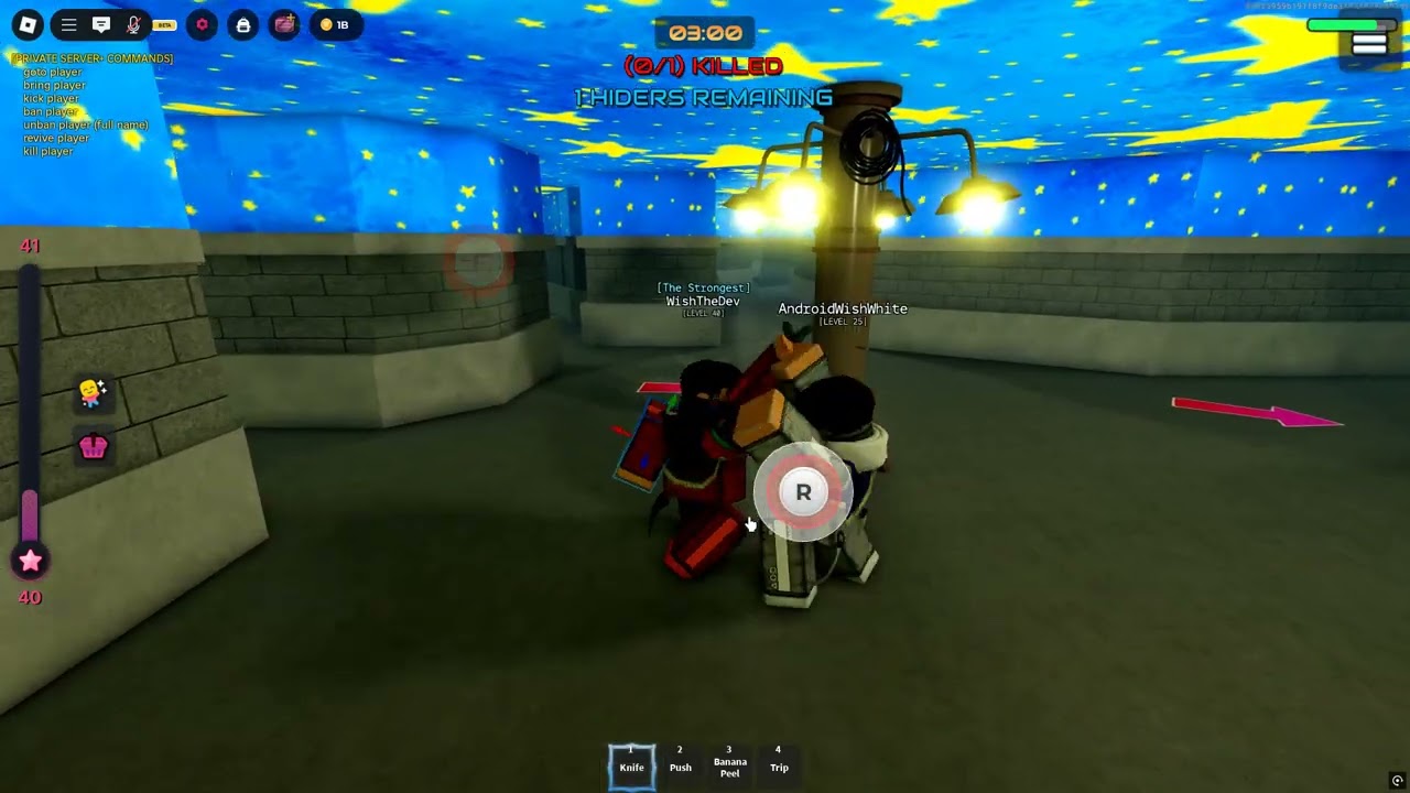 Ink Game: Knife stealing mechanic showcase