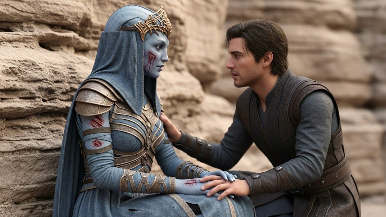 Injured, she said: 'You’re not supposed to touch me, human…' – the Alien Queen's voice trembled | Sc