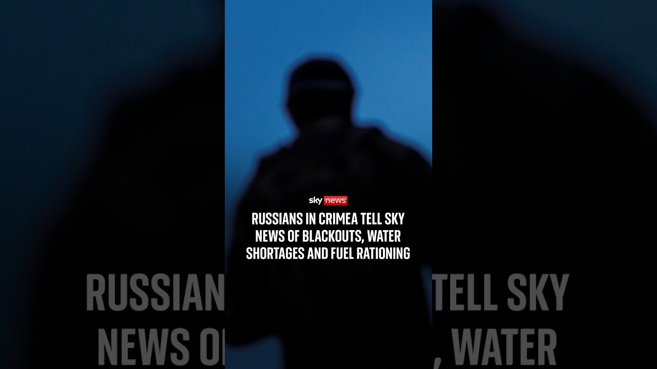 Украина погрузила во тьму удерживаемую Россией территорию